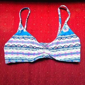 Raisins Blue and Pink Patterned One Piece